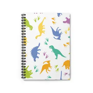 Dinosaur-Themed Spiral Notebook - Perfect for Kids, Journaling or School, Kids' Gifts, Creative Notepads, Birthday Supplies