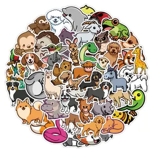Hot Selling 2026 600pcs Animal Doodle Stickers Adorable Decorative Stickers Cute Cartoon Animal Style Self-Adhesive Waterproof for Notebooks Journals Luggage Phones Scrapbooking Kids Teens DIY Gifts TikTok Trending!