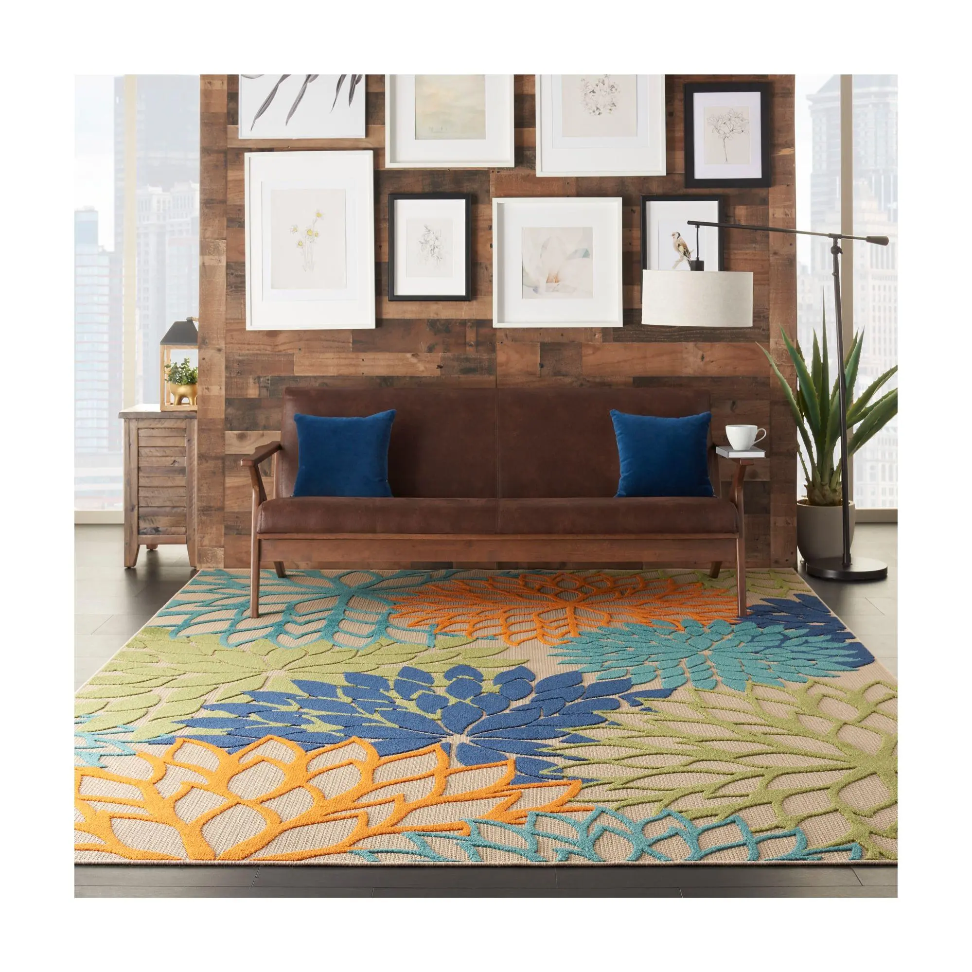 Nourison Aloha Tropical 7'10" x 10'6" Rug
