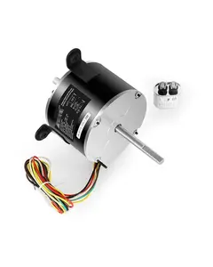 1/5 HP RV AC Fan Motor 115V, 2.6A, 1650 RPM, Single Phase With 5uF / 370V Capacitor Included, Replacement Motor For RV Air Conditioners, Durable, Efficient, Quiet Operation, For RV Roof Top A/C Units, Easy Install.