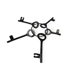 Cast Iron Key Set - Set of 5 Pieces - Llave Antigua de Hierro - Rustic Decor - Decorative, Antique