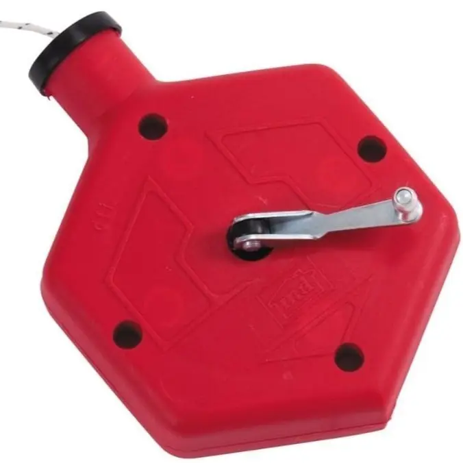 MD Building Chalk Reel 100FT Chalk Line Reel, 1.5mm String for Measuring and Layout