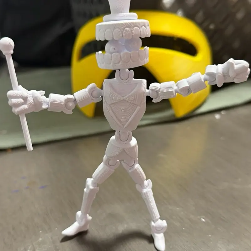 The Digital Circus Caine Articulated 3D Print – Movable Joints Figu