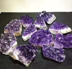 Chalice of Casamajor Natural and Raw Amethyst Clusters