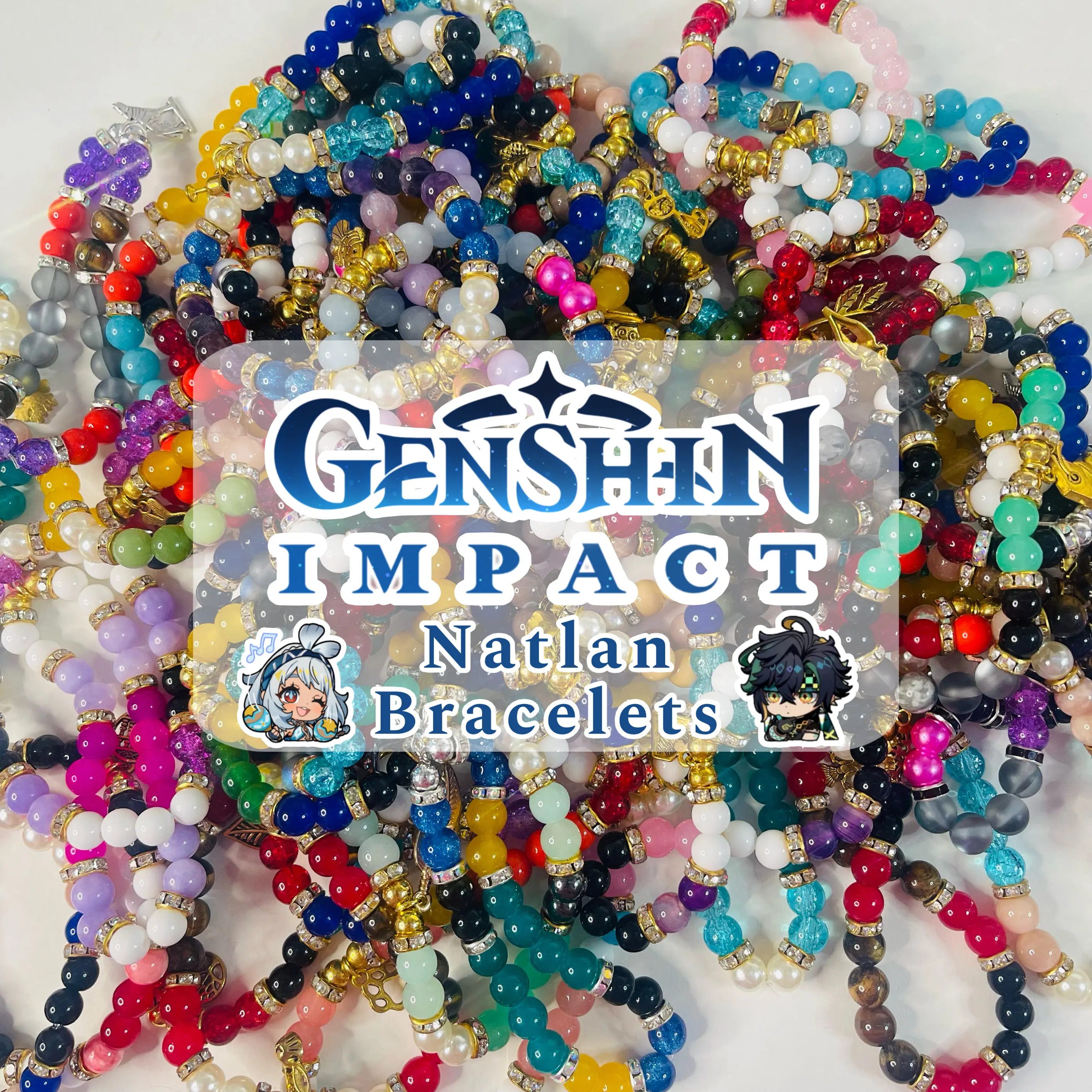 Genshin Impact Character Bracelets | NATLAN