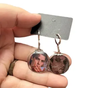 Scream Billy loomis earrings handmade hypoallergenic