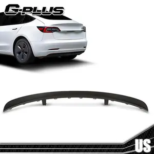 Rear Bumper Lower Spoiler Fit For 2017-2023 Tesla Model 3 1103035-00-d