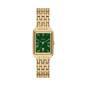 Fossil Women's Raquel Three-Hand Gold-Tone Stainless Steel Watch