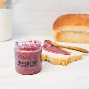 Blueberry Creamed Honey