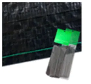212 MAIN Poly-Tex HG1214 12x14 Ground Cover Kit - Porous Fabric Floor Cover with Moisture Drain, Outdoor, Included Staples