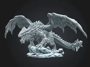 DnD Adult White Dragon