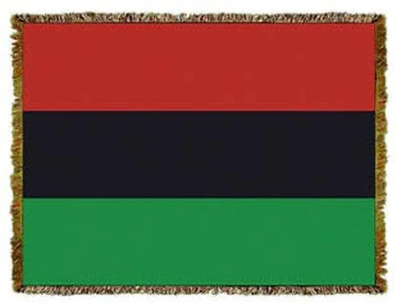African-American Flag Tapestry Throw Blanket