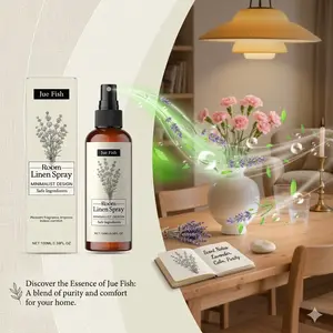 Jue Fish Lavender All-Purpose Spray From sofas to toilets, it turns unpleasant odors into fresh scents, upgrading your quality of life in just one second.