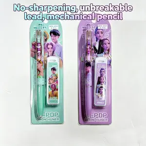 New “Fierce Witches” Group Activity Pencil Set: Sharpen-Free, Break-Resistant Mechanical Pencils—Student Stationery and Small Gifts