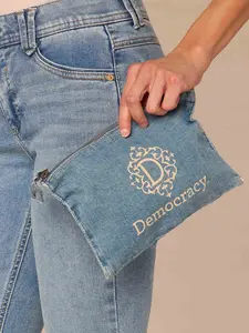 Democracy Denim Pouch