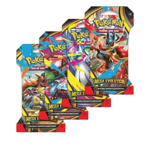 Mega Evolution Sleeved Booster Pack - ME01: Mega Evolution (MEG)