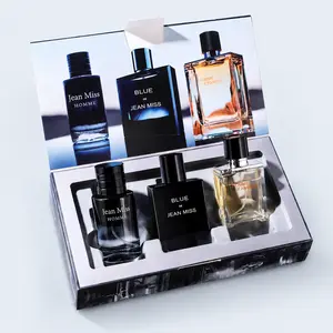 Men's Perfume Gift Set 3-in-1 Eau de Parfum Body Spray Collection – Long Lasting colognes Summer Woody Citrus Floral Vanilla Creamy Fragrance For Men, Luxury Travel Size Kit 3 x 30ml – Daily Wear, Business, Dating, Birthday & Anniversary Gift for Him