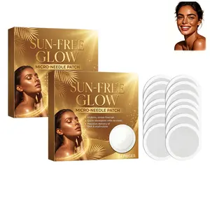 14pcs-Purevlab Sun Free Glow Patches, 2026 New Advanced Sun Free Glow Microdarts Patch, Natural Celestvera Tanning Patches for Women and Men, Suitable for All Skin Types (1 boxes)