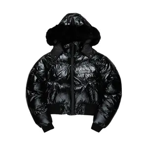 Destina Black Puffer Jacket