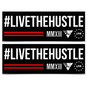 #LiveTheHustle Decal