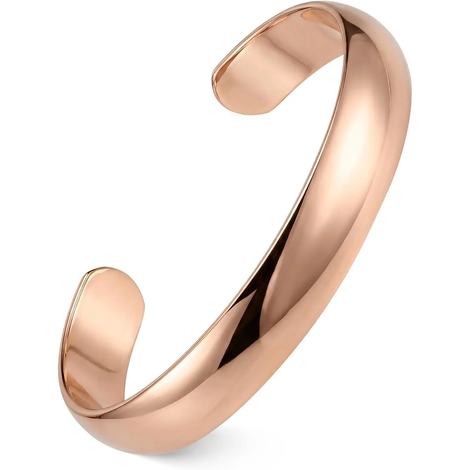 99.99% Pure Copper Bangle, Handmade Tibetan Cuff Bracelet for Men and Women, Ethnic Solid Metal Jewelry, Meaningful Gift Ideas, Cuff Shape
