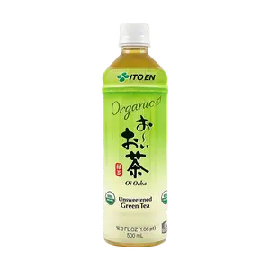 ITO EN Organic Unsweetened Green Tea 500ml - USDA Certified, Zero Sugar, Fat-Free, Calorie-Free - Refreshing Japanese Matcha Blend