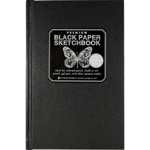 Premium Black Paper Sketchbook