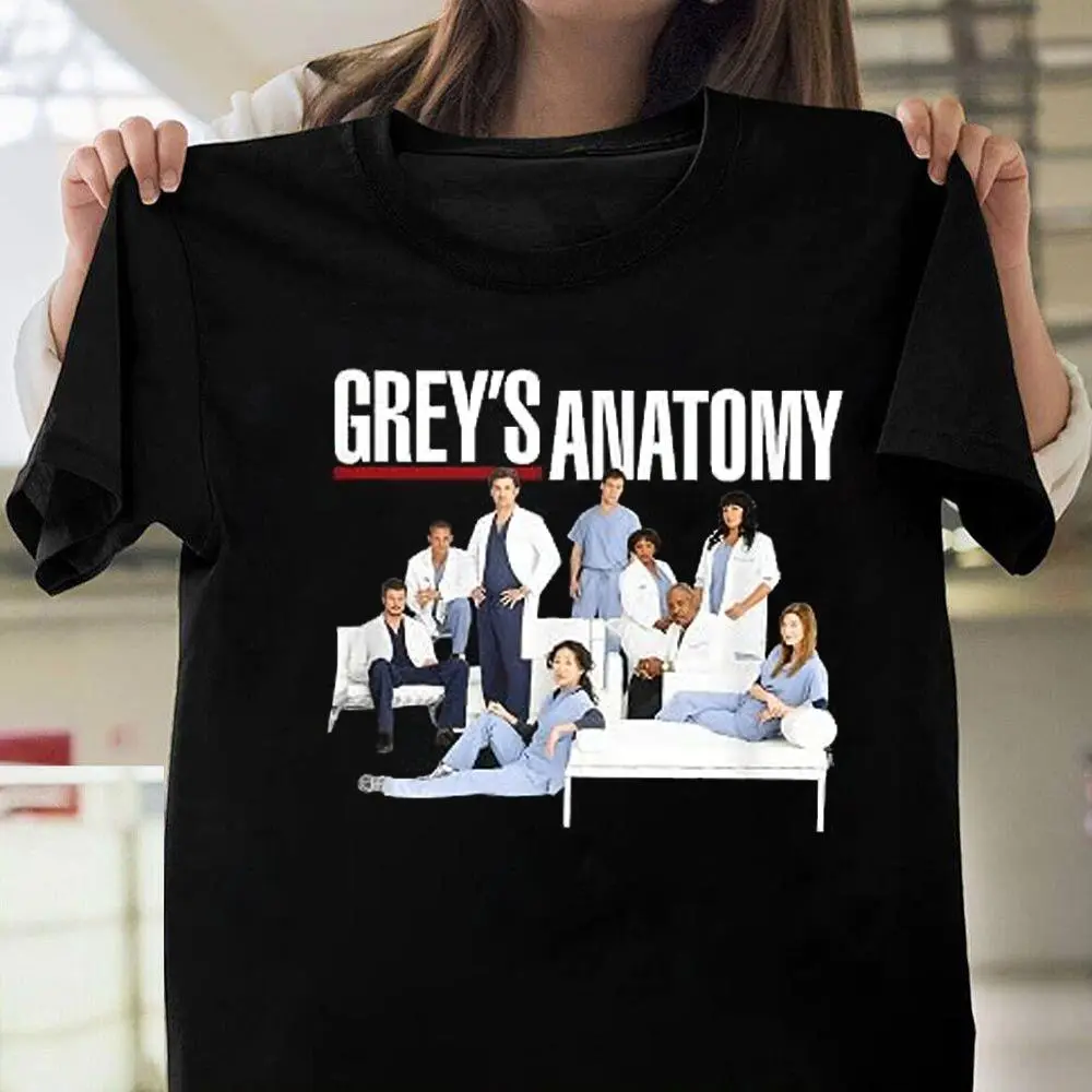 Grey's Anatomy The Carousel Never Stops Turning T-Shirt Graphic Tee – Sizes S-5XL HGB06805