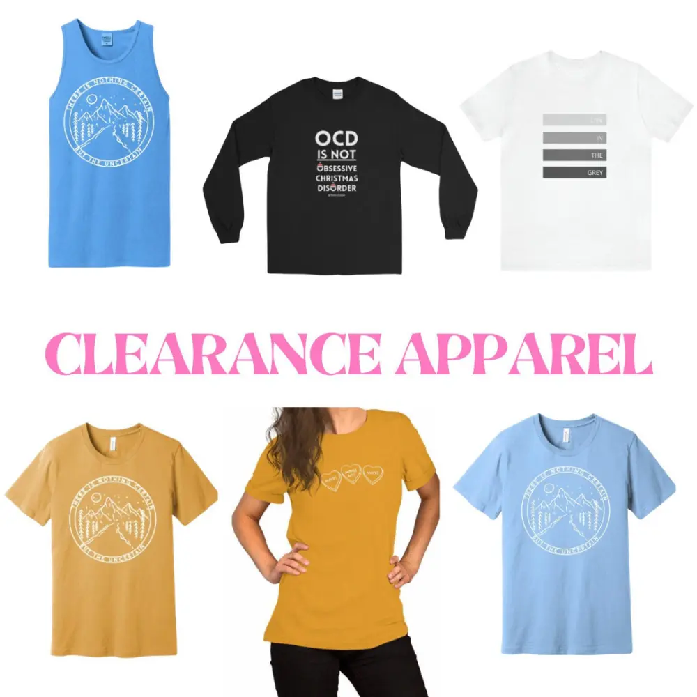 Clearance OCD Anxiety Apparel (Shirts)