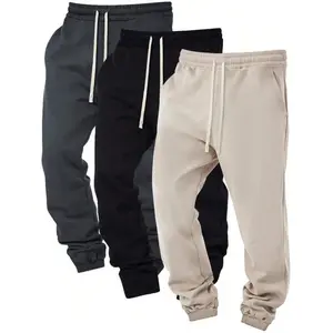 Men's Solid Color Drawstring Sports Pants Casual Pants Jogging Pants Mid-Rise Cropped Pants Suitable For Outdoor Jogging Gym Fitness Spring Summer Autumn Sports |   Holiday Gifts