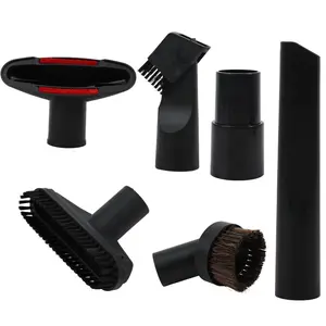 A Set of 6 Pcs Vacuum Vleaner Replacement Parts (Vacuum Cleaner Not Included),Including Vacuum Attachments Brushes for Shop Vac Accessories 1/4 inch 1 3/8 inch Vacuum Cleaner Accessories