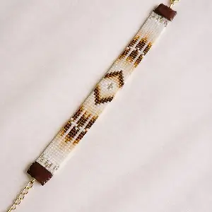 Handmade Desert Diamond Loom Bracelet