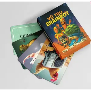 Brainrot Universe Card Game Collection – Funny Strategy Board Game Cards, Unique Gift for Friends & Collectors
