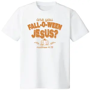 Retro Fall Religious Sweatshirt, Are You Fall-O-Ween Jesus, Womens Christian Shirt, Follow Jesus Shirt, Bible Matthew Shirt, Cute Thankful Shirt, Bible Verse Sweater, Cotton Round Neck Tee, Full Sizes, Full Colors, Womenswear