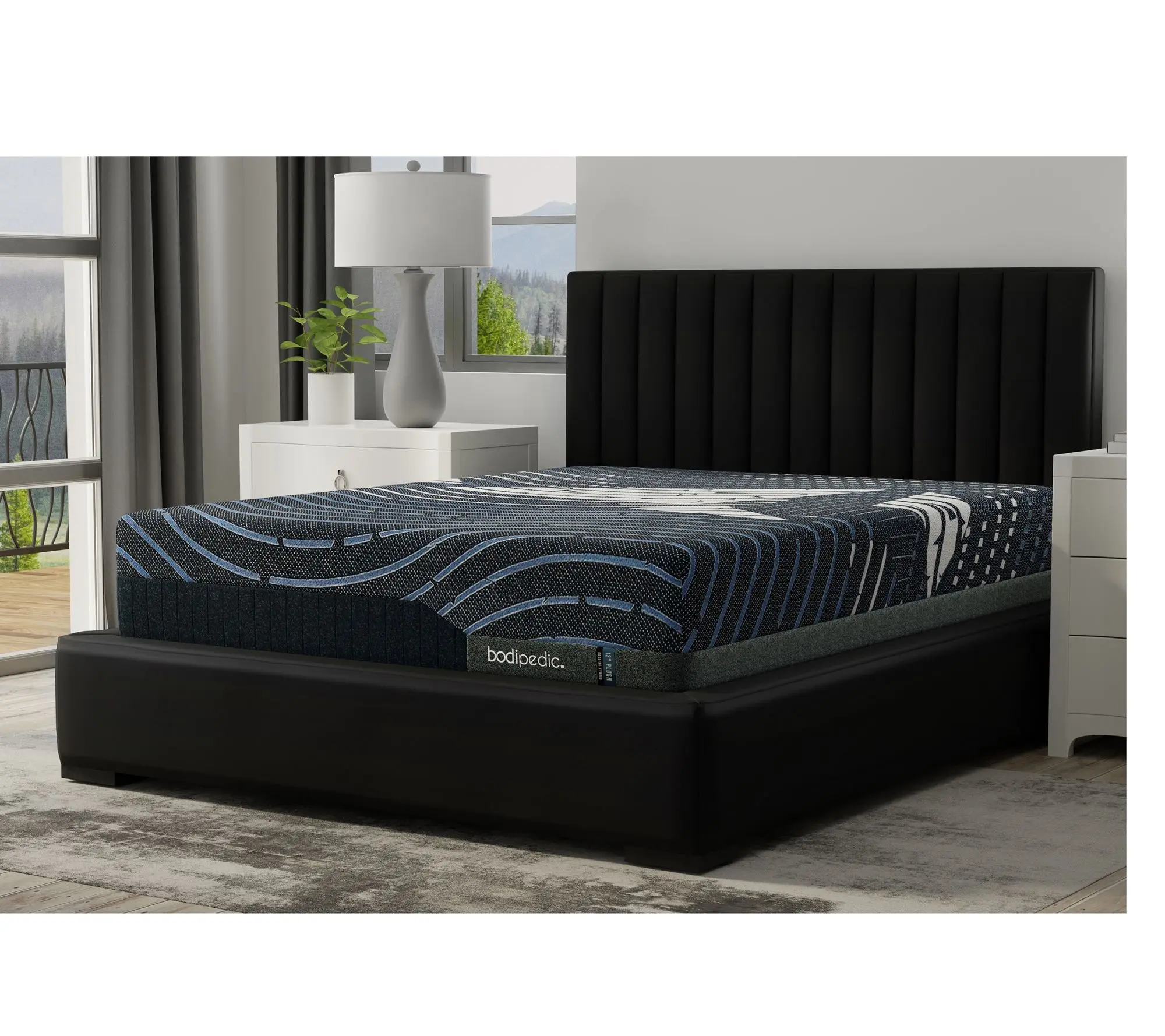 BodiPedic 13" Cooling Hybrid Luxury Mattress - Queen BodiPedic 13" Cooling Hybrid Luxury Mattress - Queen