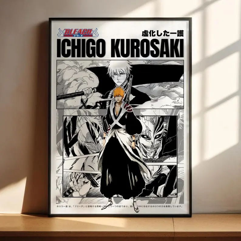 anime poster bleach kenpachi - TikTok Shop