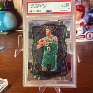 2017 Panini Select Jayson Tatum rookie card