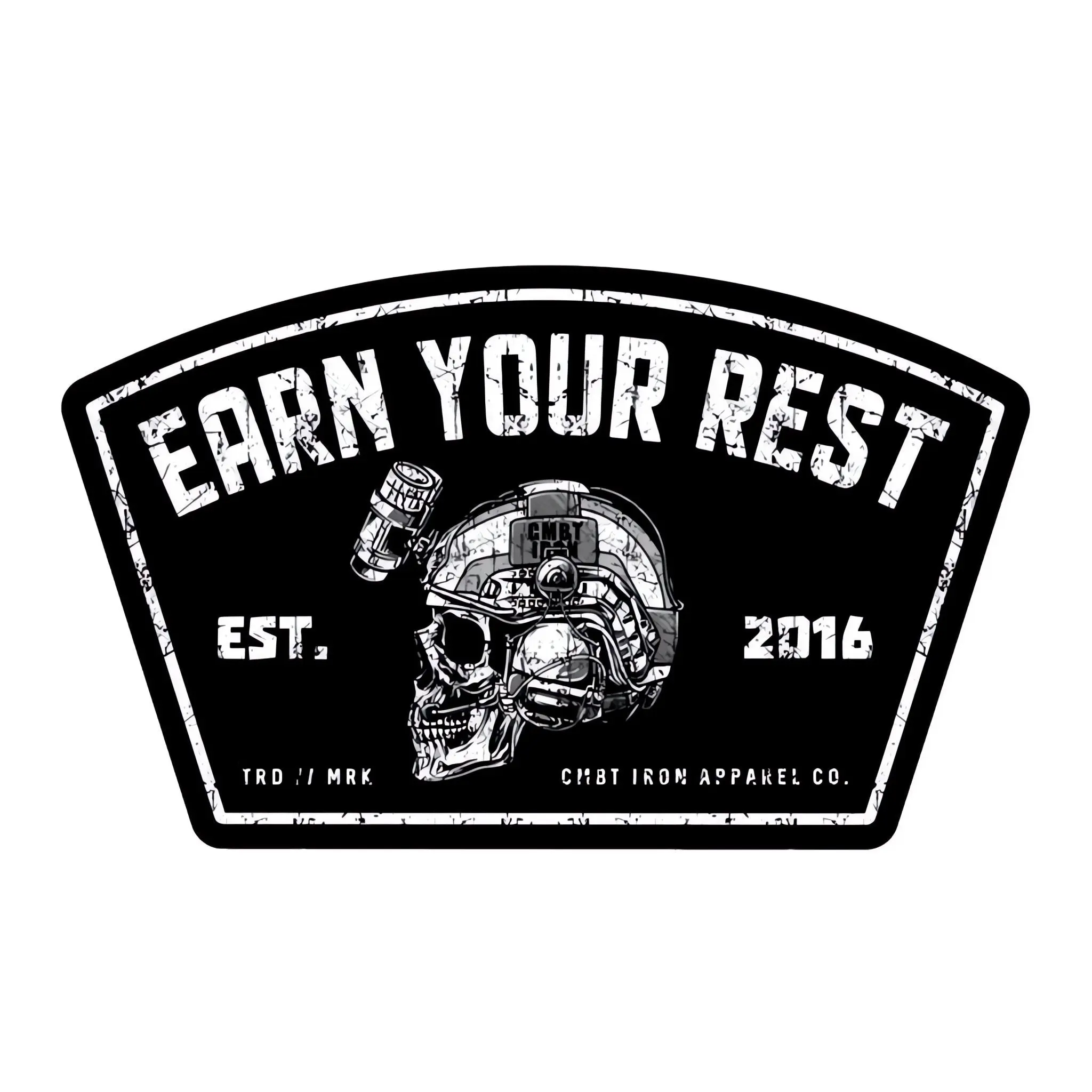 Earn Your Rest Decal