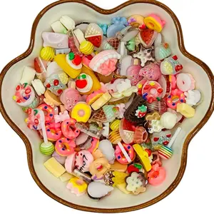 Sweet-Tooth Mix Mini Charms for DIY, No Hole, Nail Art, Nail Charms, Hobbies- 20ML