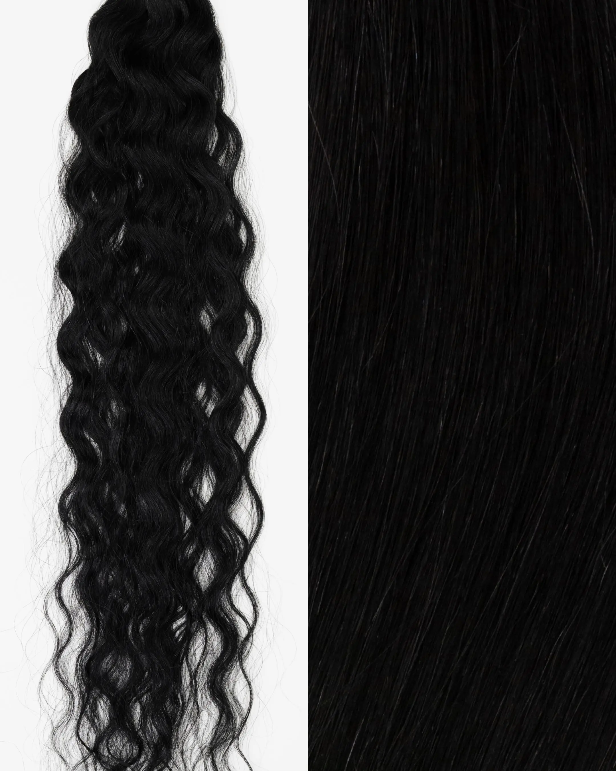 Signature Tape-In, Curly | Jet Black #1