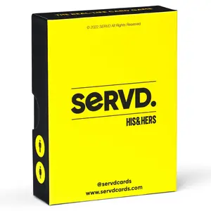 SERVD - Couples - The Hilarious Real-Life Couples Card Game Couples