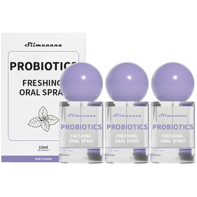 3/2/1Pcs Probiotic Oral Spray for Long-Lasting Fresh Breath, Alcohol-Free & Gentle Formula, Suitable for Sensitive Mouth & Gums, Travel-Sized Portable Breath Freshening Spray for Daily Oral Care