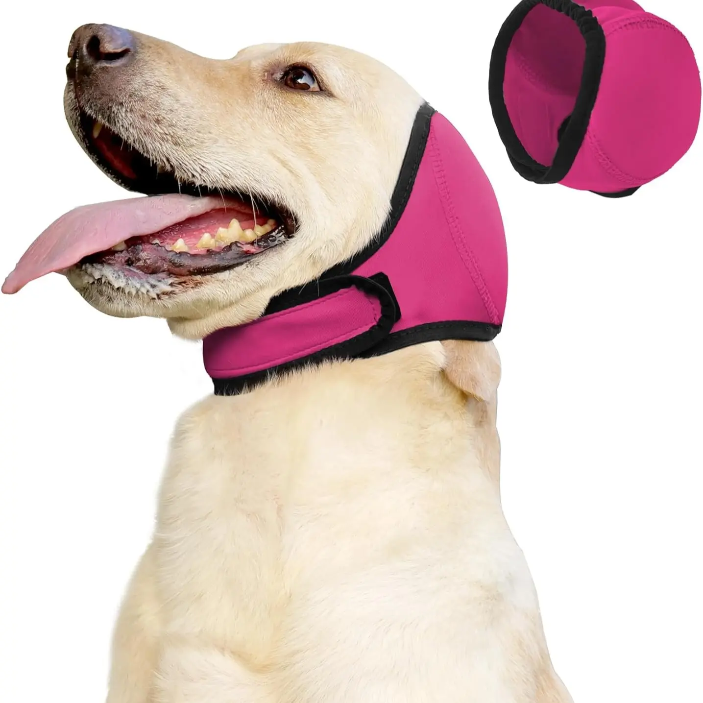 2-Pack Bestselling Pet Dog Ear Covers, Summer Swimming Waterproof Noise Reduction, Dog Calming Headset Anti-Surprise, Emotional Comfort