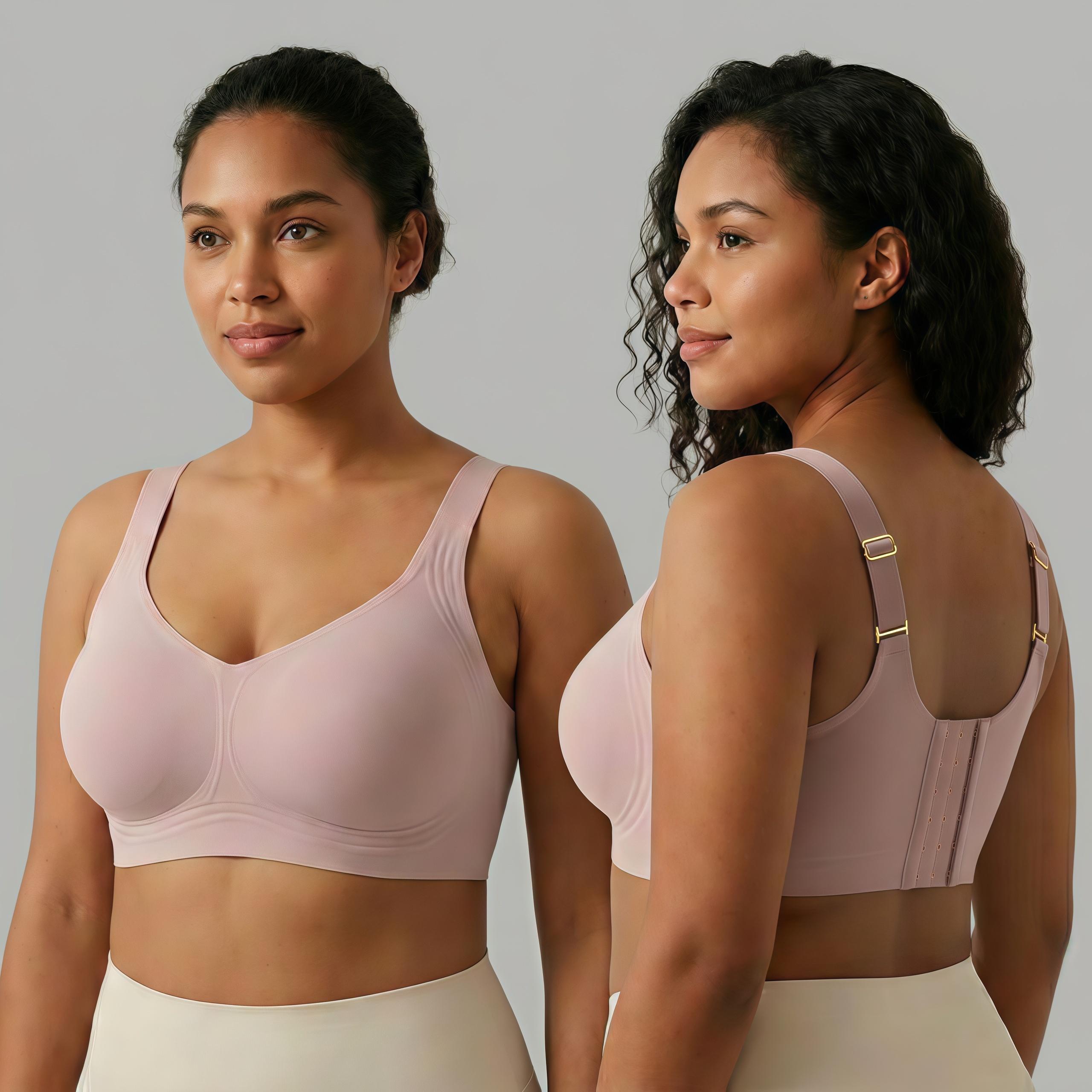 Women Jelly Bras  Wirefree Bras Full Coverage  Everyday Bras Comfortable Wireless Padded Tshirt Bra for All-Day Fit