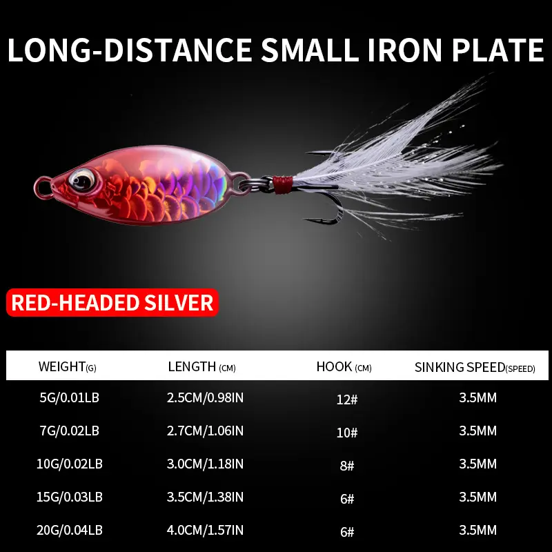 15g/3.5cm/1pc color 5