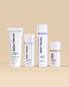 The Monday Bundle - 4-Step Daily Skincare Routine Brightening, Hydrating, Moisturizing, Firming & Lifting - All-in-One Preventive Skincare Set for Healthy & Radiant Skin