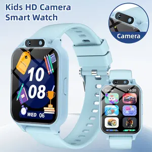 Kids Touch Screen Game Watch, Low Power High Capacity Battery,18 kinds of games,Multi-Sport Tracking, Various Color Options, Camera for Photos, Flashlight, Calculator, Multi-Language Support,Perfect Holiday Gift for Children，Christmas Gift