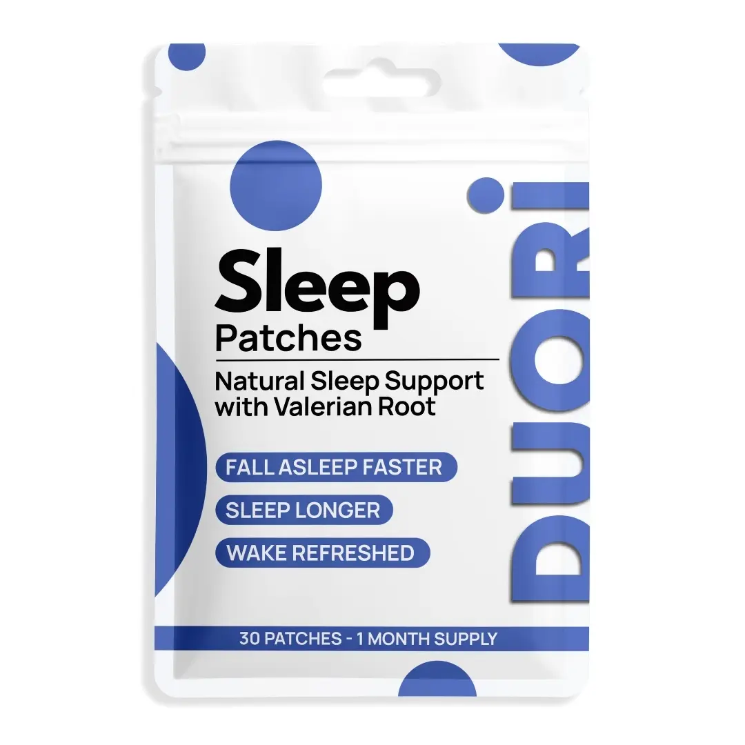 Sleep Patches - Valerian Root - Melatonin Free - Natural Sleep Aid with 5-HTP and Ashwagandha - 30 Patches