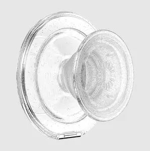 popsockets Clear Glitter MagSafe Kick-Out Grip & Stand