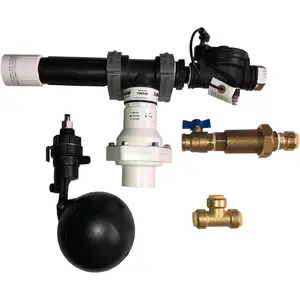 HB1000-PRO Premium High Volume Water Powered Backup Sump Pump - Reliable Auto Sump Pump Backup System with High Water Alarm for Basement Flood Prevention - No Battery or Electricity Needed